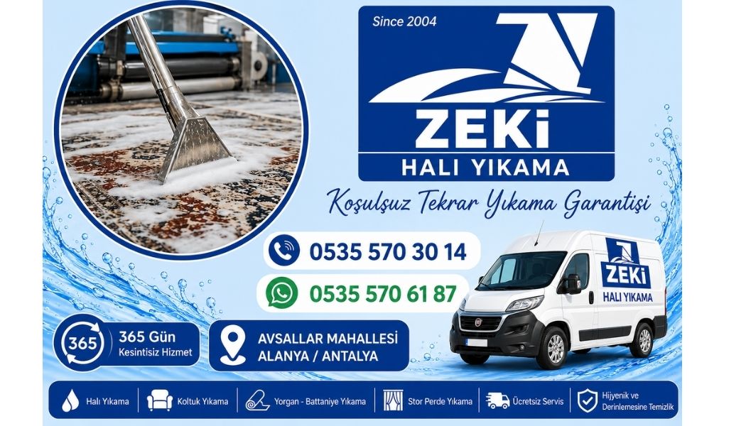 ALANYA AVSALLAR MAHALLESİ HALI YIKAMA